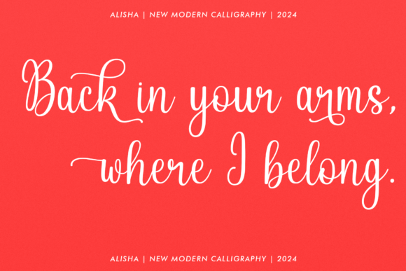 Alisha Font - Preview 1