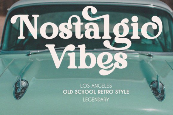 Angelina Vintage Font - Preview 1