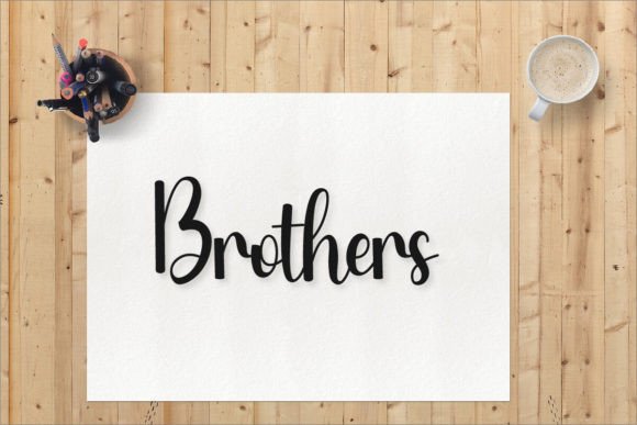 Background Font - Preview 2