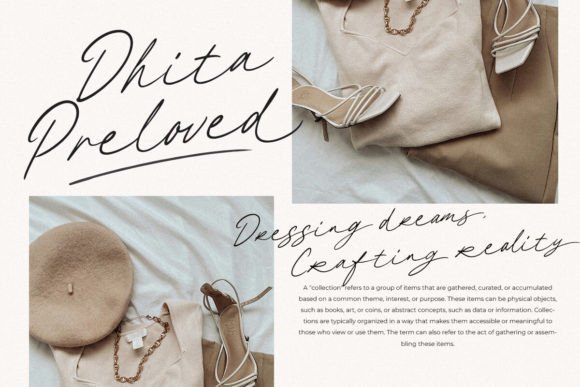 Beloved Paradise Font font preview - 3