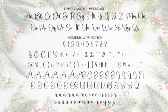 Christmas Font - Preview 6