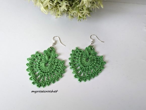 Crochet Pattern, Astra Earrings Pattern