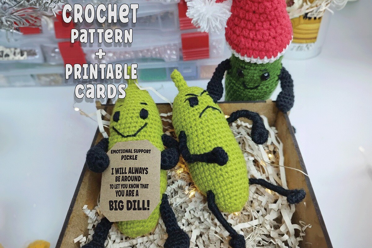 Dill Pickle Crochet Pattern