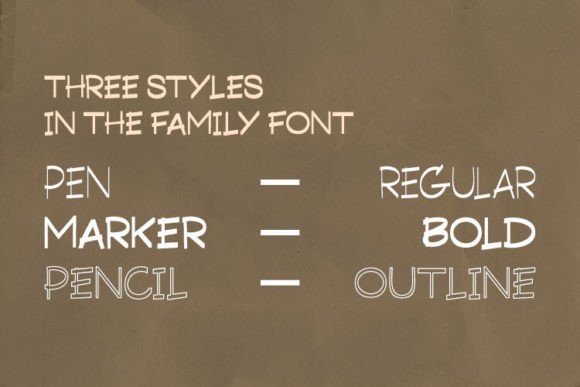 Forest Font - Preview 3
