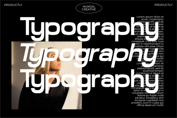Geoforce Font - Preview 1
