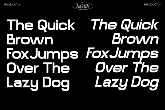 Geoforce Font - Preview 4