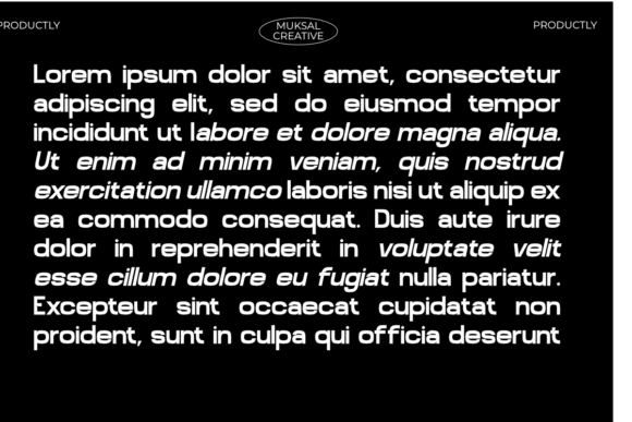 Geoforce Font - Preview 6