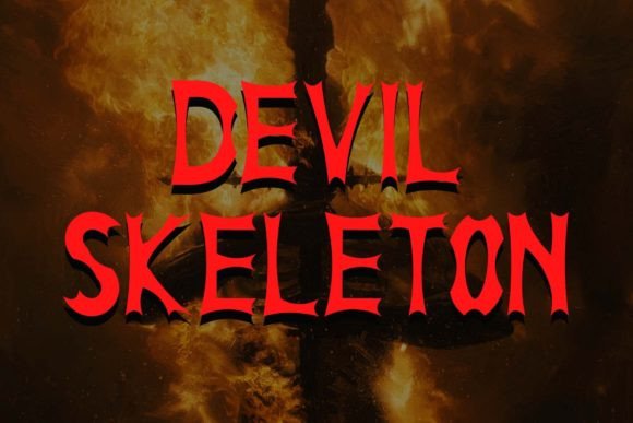 Ghost Demon Font - Preview 3