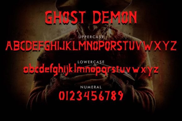 Ghost Demon Font - Preview 4