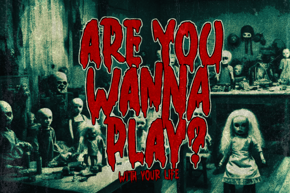 Gloomy Grave Font - Preview 5