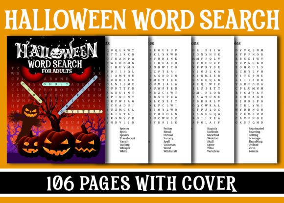 Halloween Word Search for Adults. - Kdp