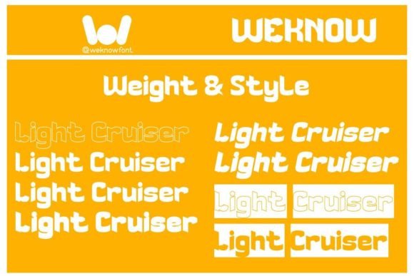 Light Cruiser Font PNG with transparent background - Preview 6