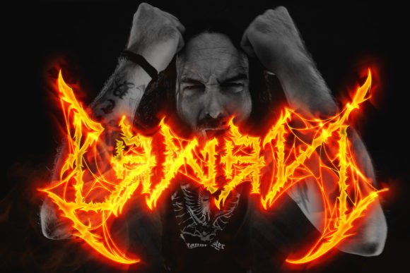 Metalico Font PNG with transparent background - Preview 1