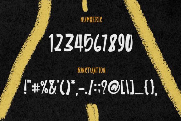 Pumpirols Font PNG with transparent background - Preview 6