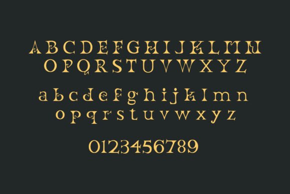 Romanum Font PNG with transparent background - Preview 1