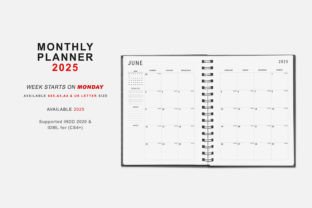 2025 Weekly & Monthly Planner Bundle Graphic by mnt-creator · Creative ...