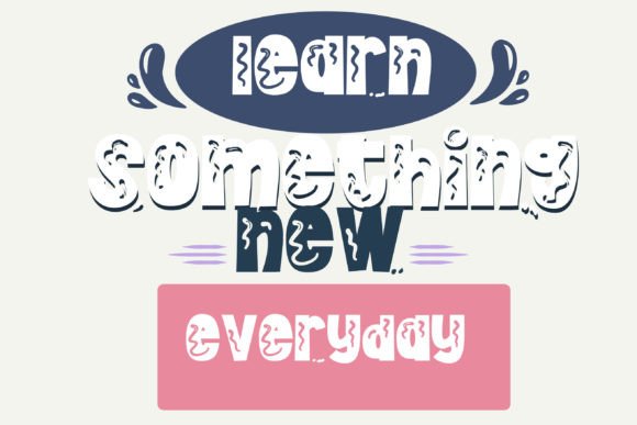Big Glue Font - Preview 5