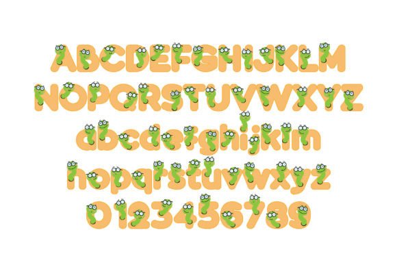 Bookworm Primary Font - Preview 4