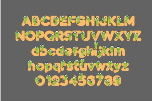 Bookworm Primary Font - Preview 5