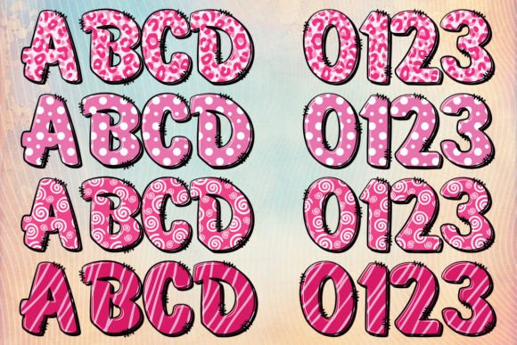 Breast Cancer Font - Preview 1