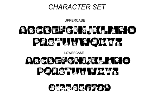 Cat Lover Font - Preview 3
