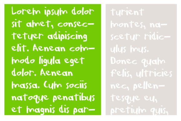 Chalk Talk Font - Preview 1