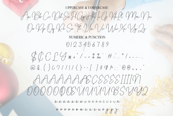 Christmas Signature Font - Preview 6