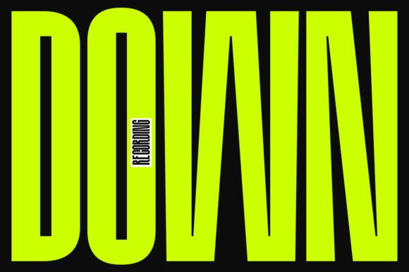 Comparison Display Font - Preview 4