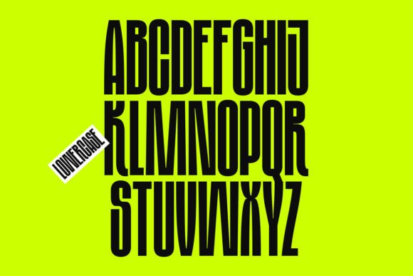 Comparison Display Font - Preview 5