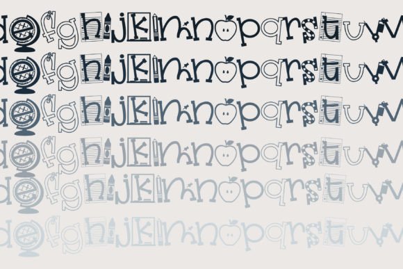 Cutesietoo School Font - Preview 2