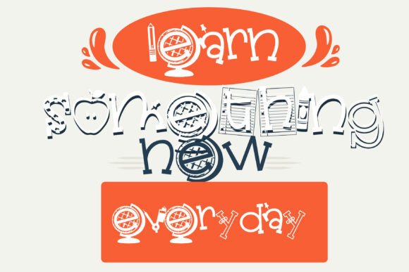 Cutesietoo School Font - Preview 3