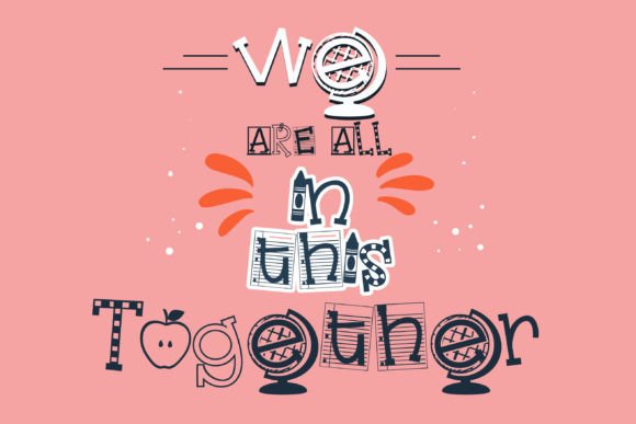Cutesietoo School Font - Preview 5