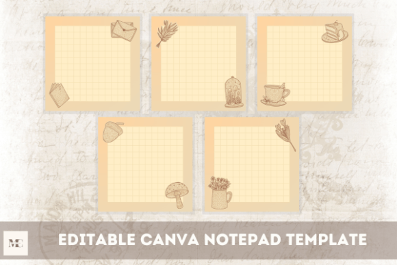 Editable Canva Notepads
