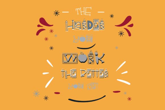 Educate Font - Preview 6