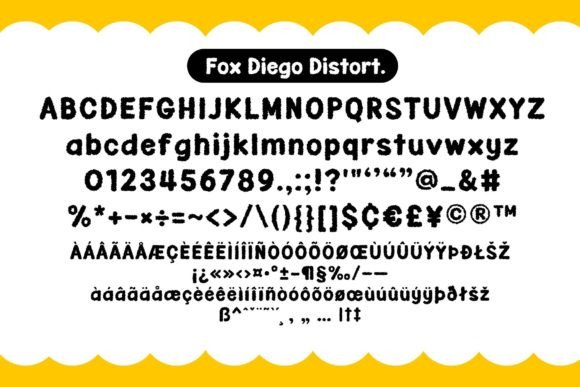 Fox Diego Font - Preview 6