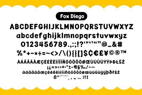 Fox Diego Font - Preview 5