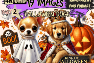 Halloween Dogs Clipart P2 Graphic by Wonders Artist · Creative Fabrica