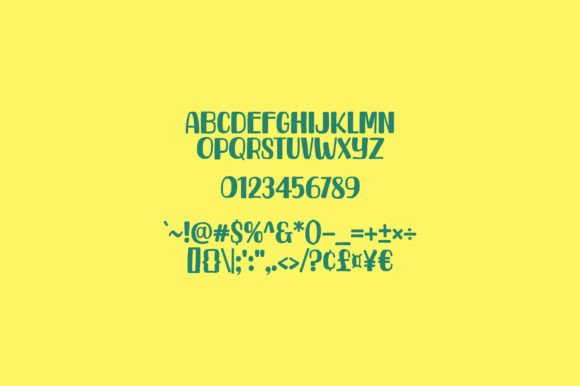 Howdy Friend Font PNG with transparent background - Preview 3