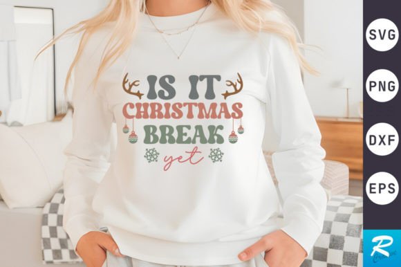 Is It Christmas SVG Design