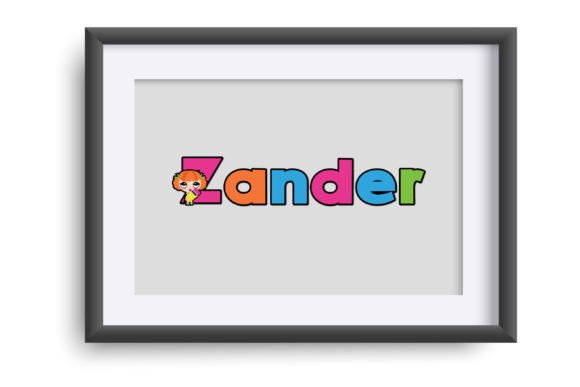 K-pop School Font PNG with transparent background - Preview 6