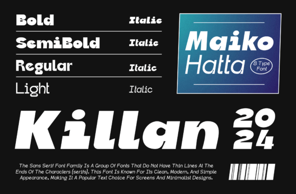Killan Font - Preview 4