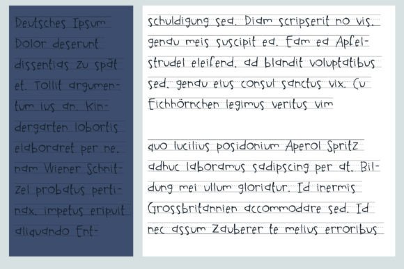 Kindergarten Dash Font font preview - 5