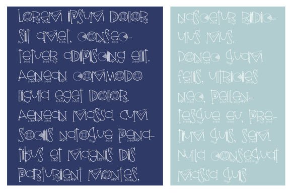 Math Time Font PNG with transparent background - Preview 1