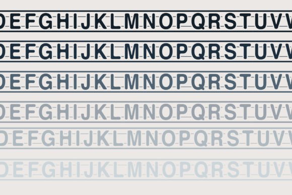 Number Two Font PNG with transparent background - Preview 2