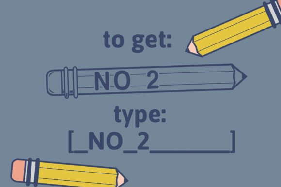 Number Two Font PNG with transparent background - Preview 5