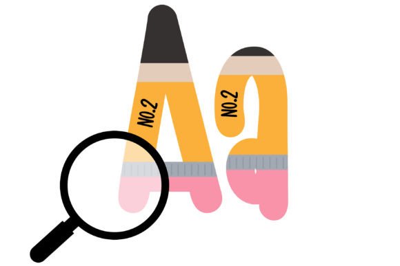 Pointless Font PNG with transparent background - Preview 1