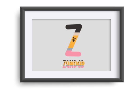 Pointless Font PNG with transparent background - Preview 4