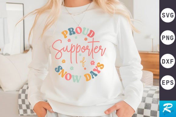 Proud Supporter SVG Design