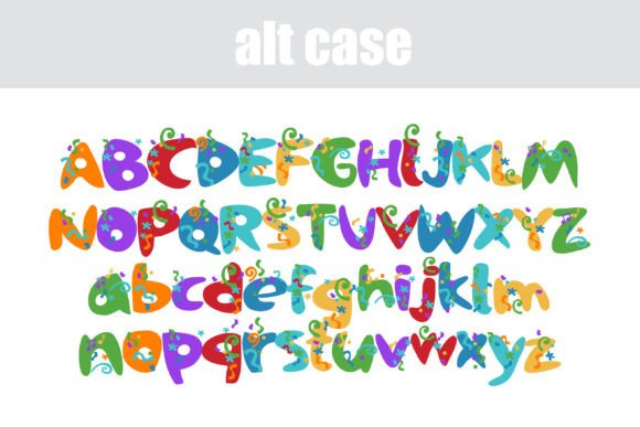 School's out Celebratory Font PNG with transparent background - Preview 3