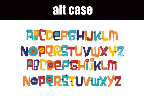 Sew Ready 4 School Font PNG with transparent background - Preview 3